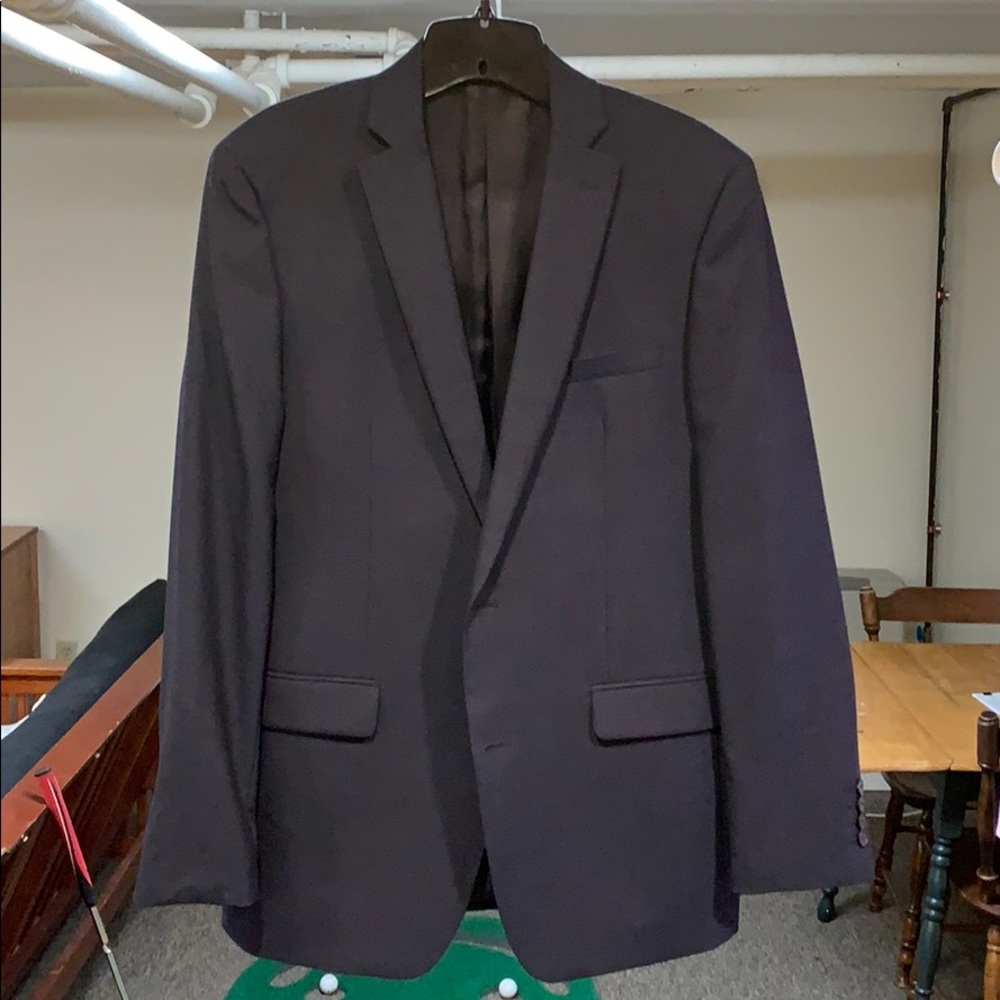 Bar III Navy Slim Fit Sport Coat 40R